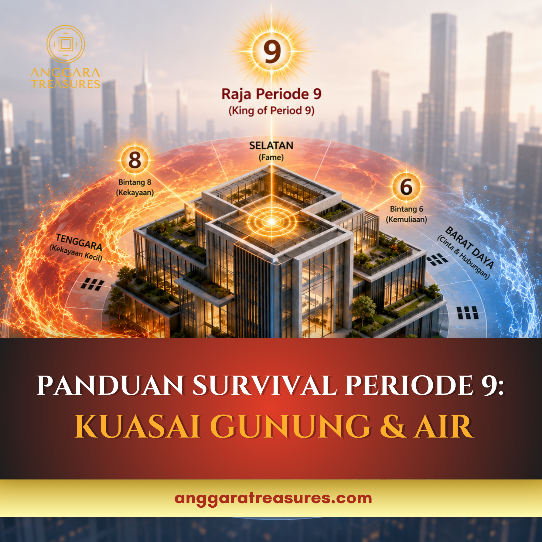 Aktifkan Bintang 9 Feng Shui: Cara Tarik Kekayaan di Era Api