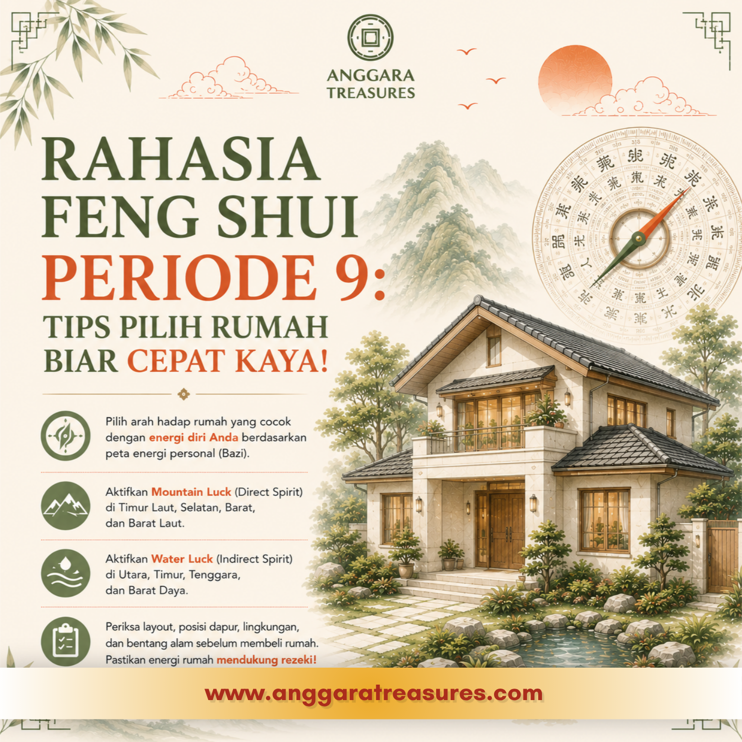 Awas Rugi Puluhan Tahun! Ini Cara Pilih Properti Sesuai Feng Shui
