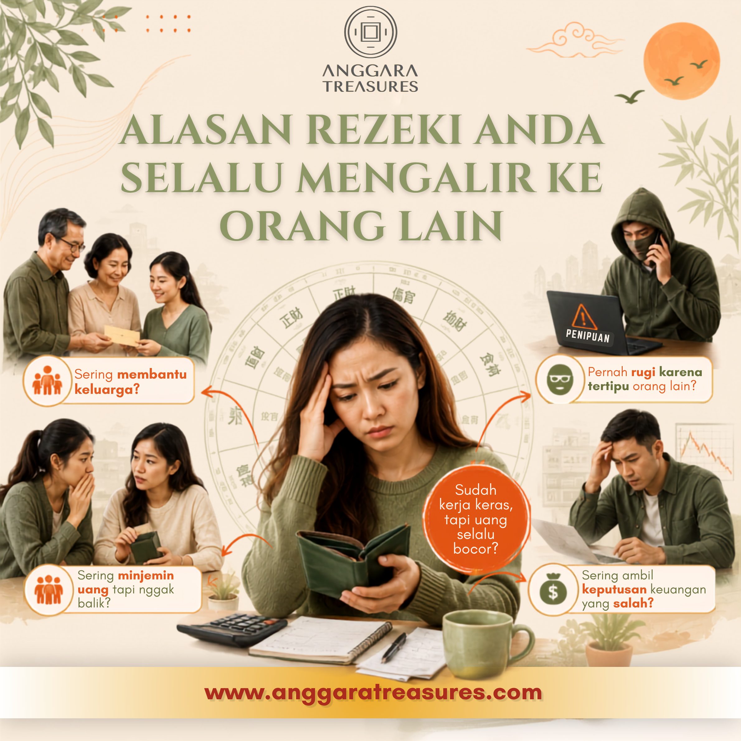 Rezeki Selalu Mengalir ke Orang Lain? Cek Kebocoran BaZi Anda