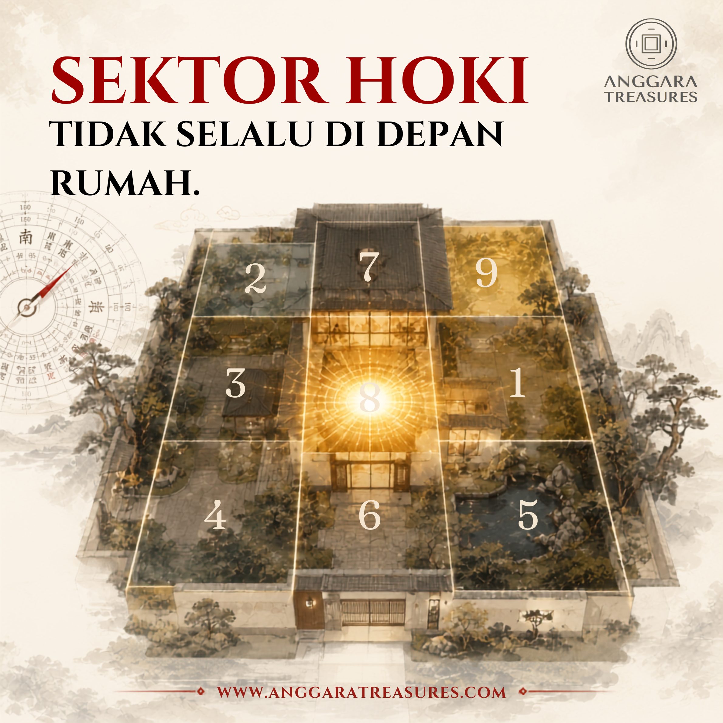 Cara Mengaktifkan Sektor Hoki Rumah Tanpa Renovasi Besar