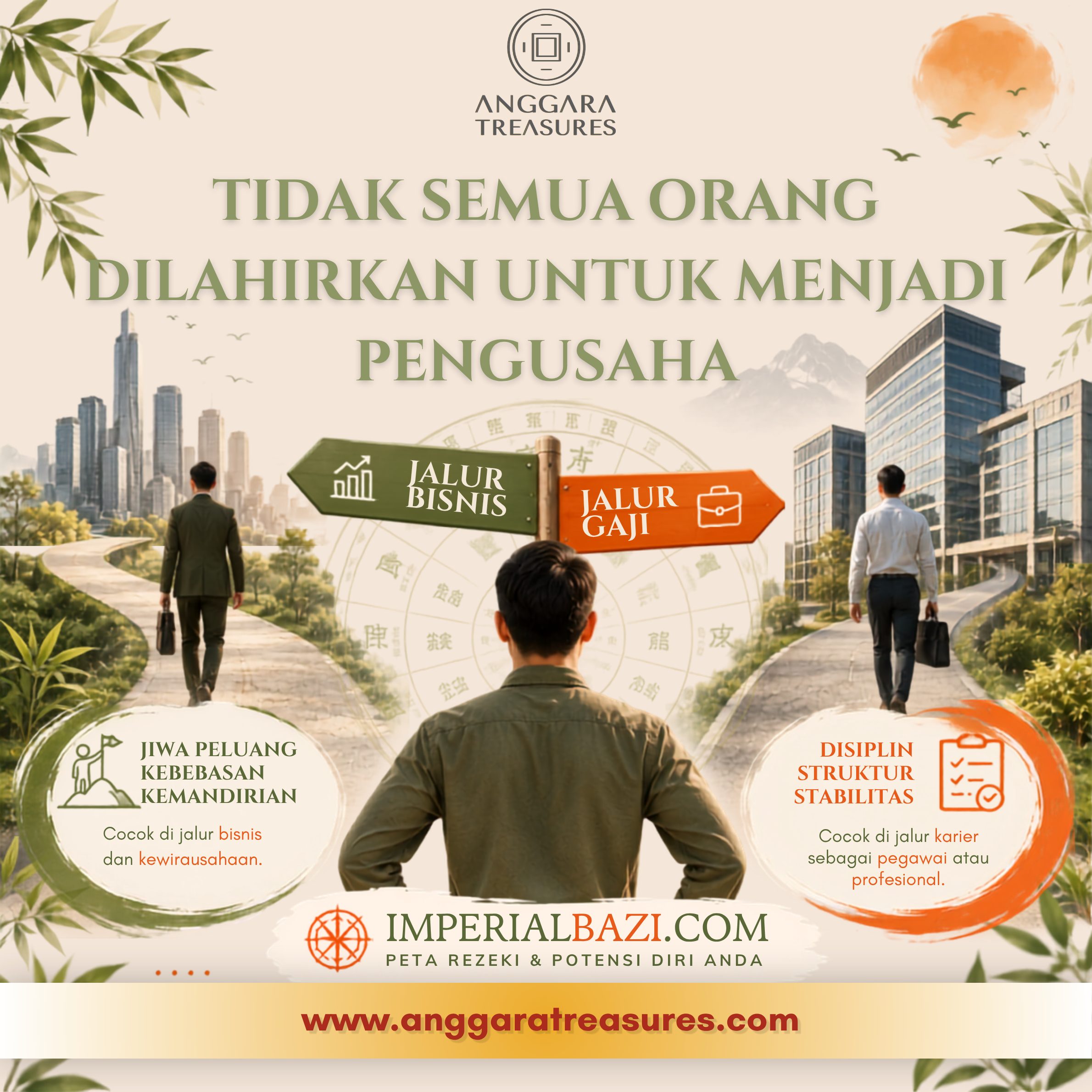 Peta Rezeki BaZi: Jalur Bisnis atau Jalur Gaji?
