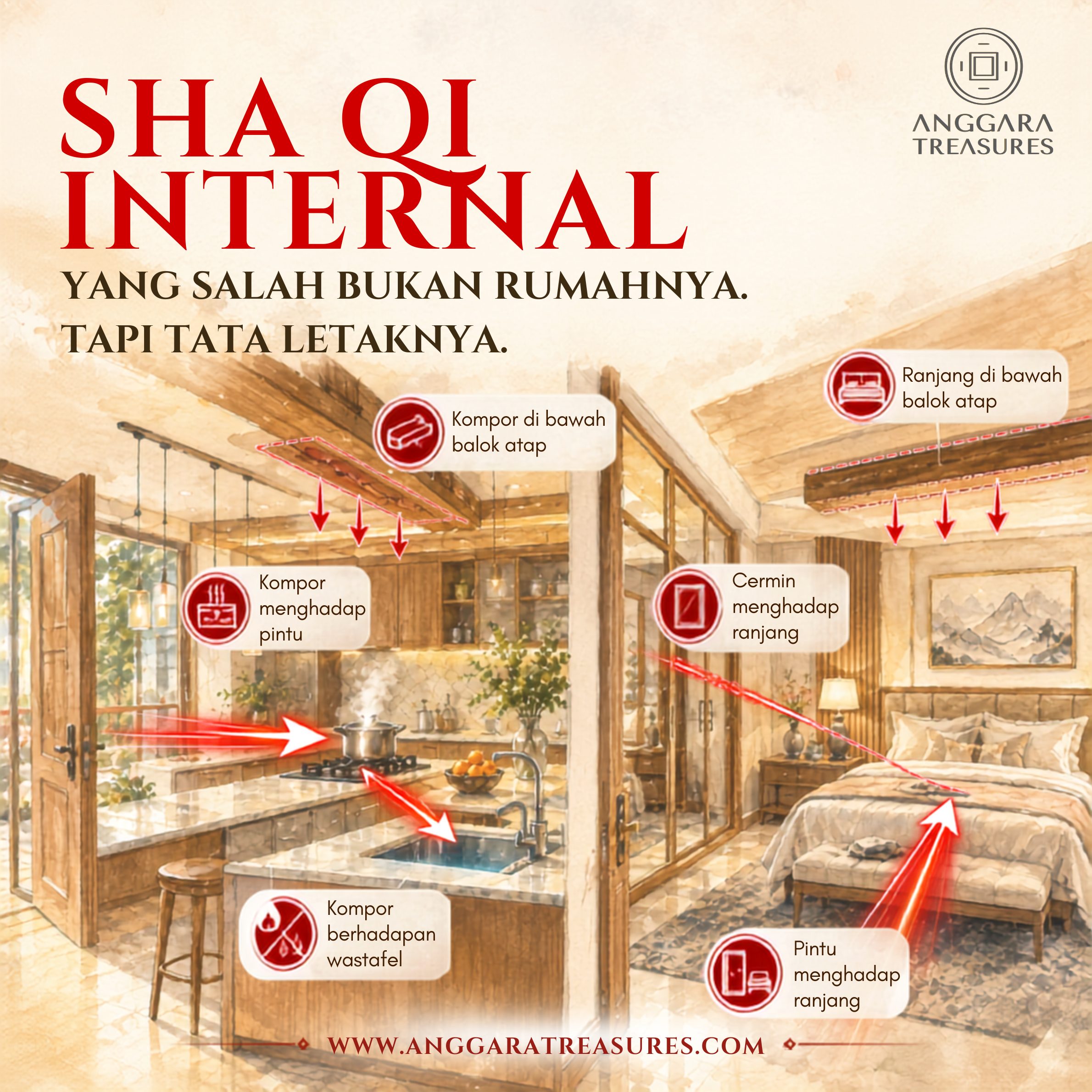 Sha Qi Internal: Racun Diam di Dapur & Kamar